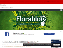 Tablet Screenshot of florablog.it